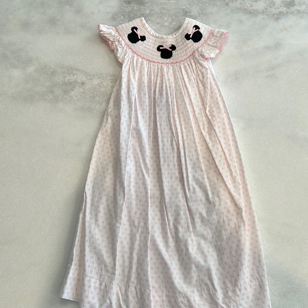 Minnie Mouse Disney Dress Pink 5